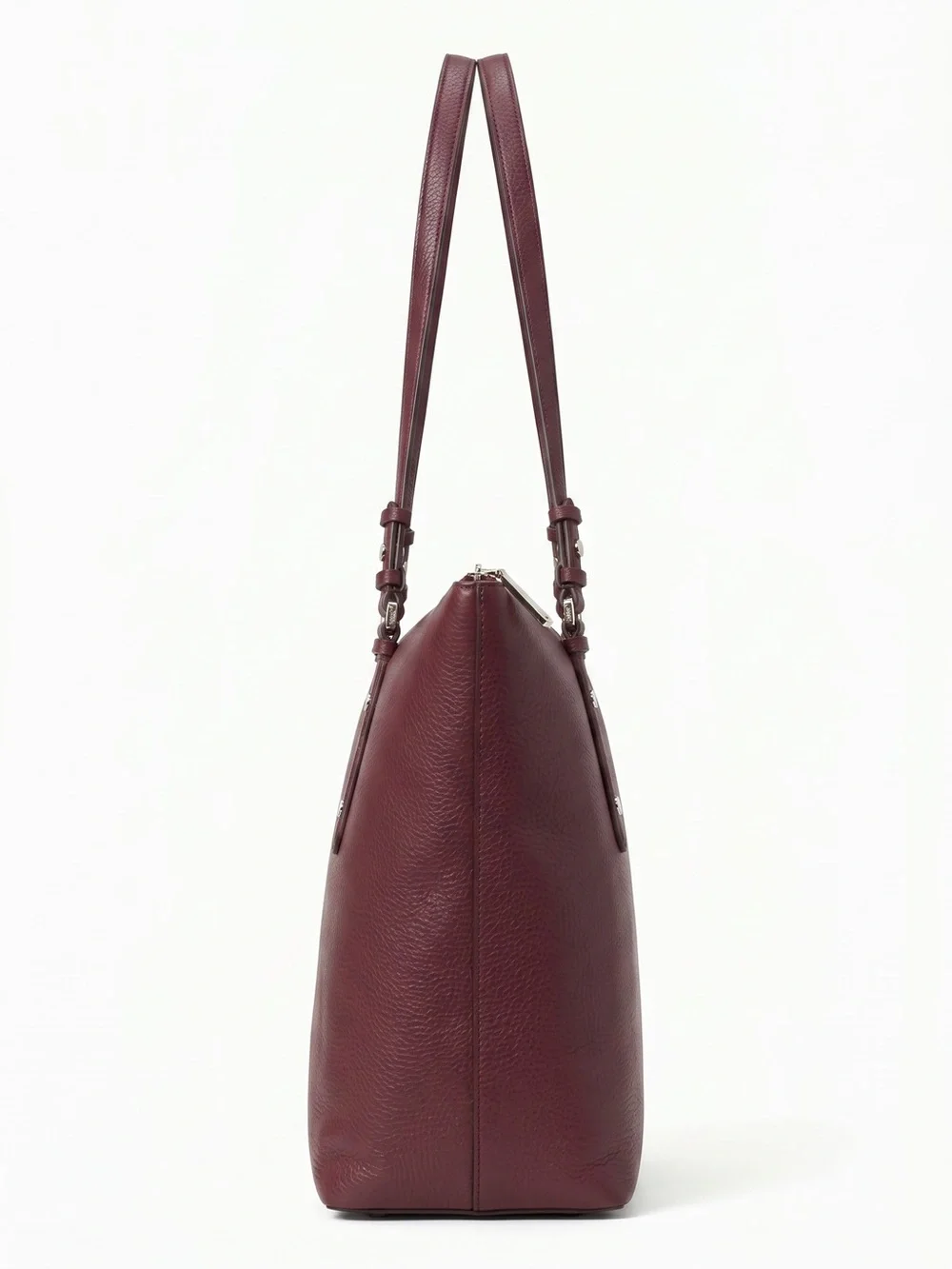 Kate Spade Polly Cherrywood Pebbled Leather Large Tote EUC